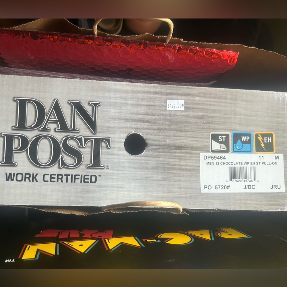 Dan Post safety toe work boots - Picture 7 of 7